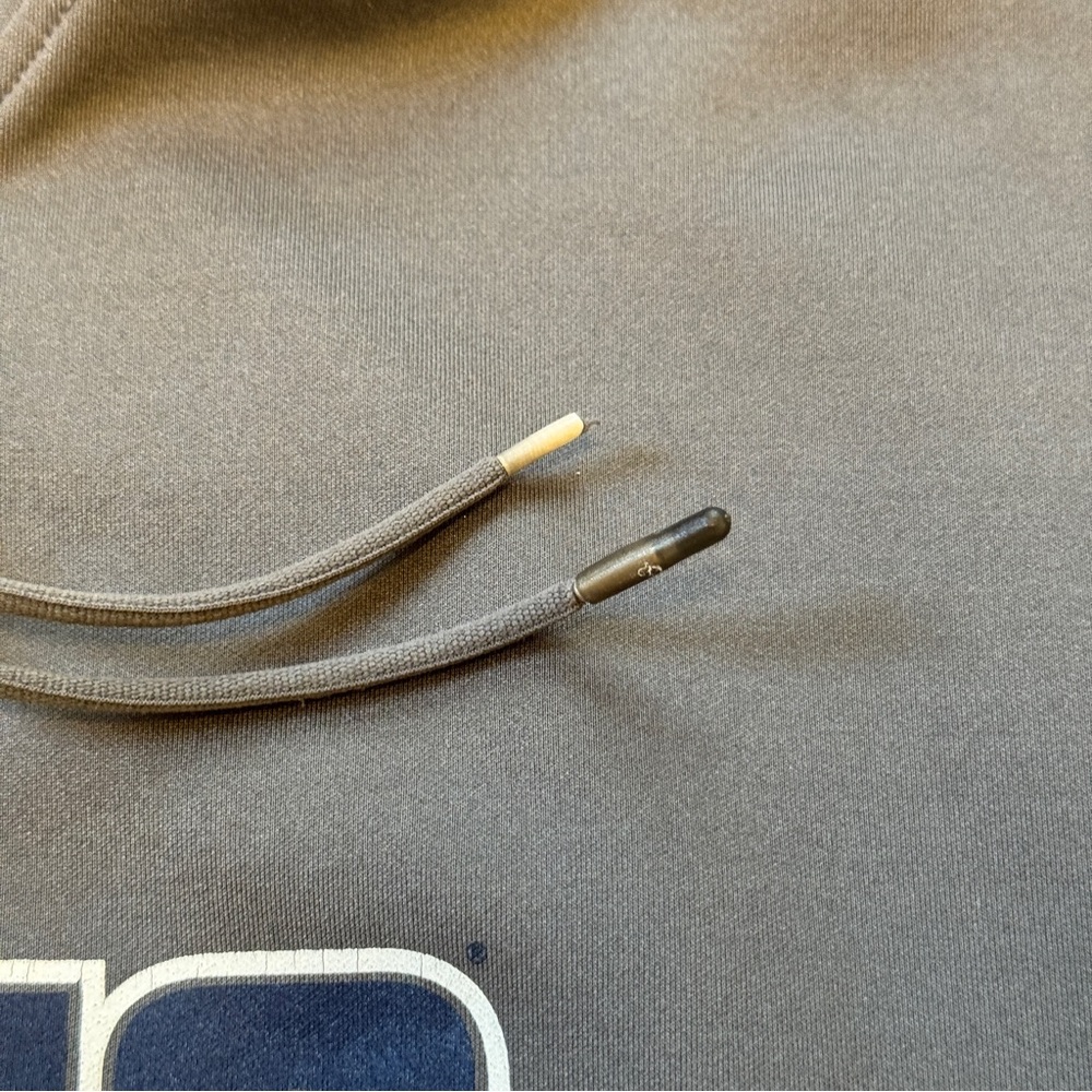 Majestic Gray Yankees Baseball Hoodie - Picture 3 of 5